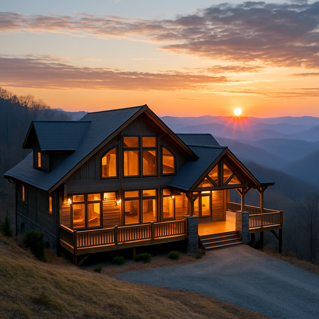 Home 20251210 1328 mountain sunrise cabin simple compose 01kc4ra9chf9ptt3wtg20bszqc